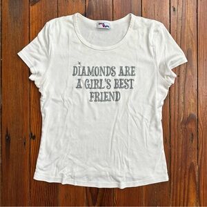 Vintage 2000s Love Tops graphic cotton baby tee